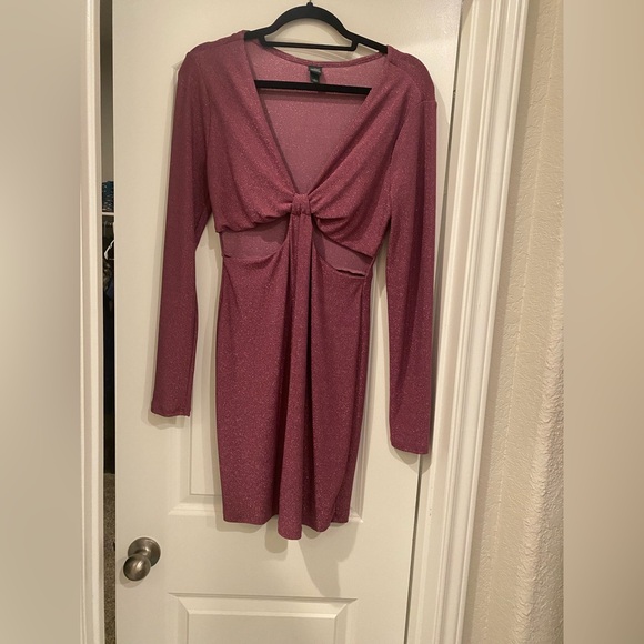 wild fable Dresses & Skirts - Wild Fable Glitter Cutout Dress